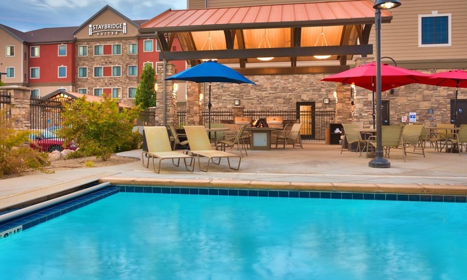 Midvale Condo | King Suite | Pool & Hot Tub | Near Jordan Landing!