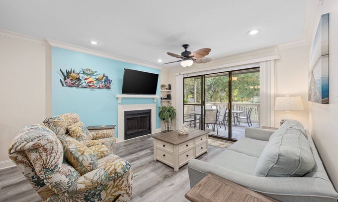 Vaught Villa | Kingston Plantation 2 BR Villa - Peaceful Off season Getaway!