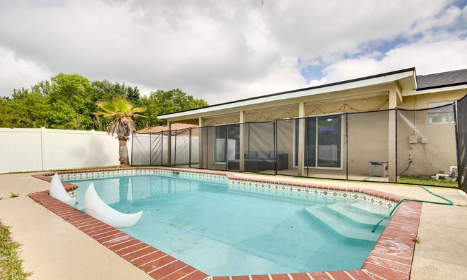 Poinciana House | Kissimmee Vacation Rental: Fenced-In Yard w/ Pool!
