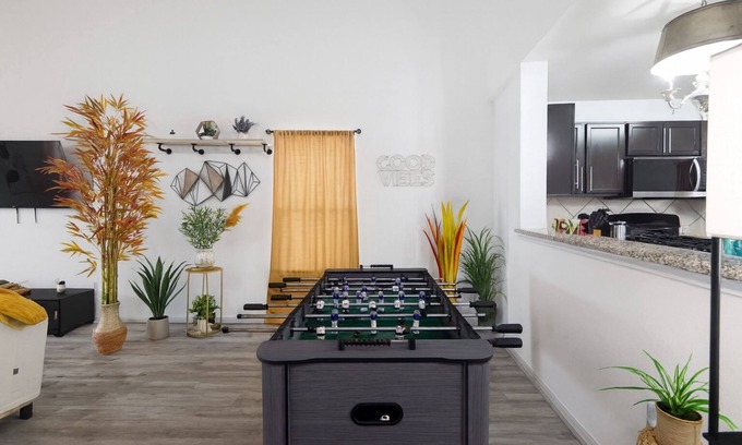 Kyle House | Kitchen Foosball Fenced Yard Parking