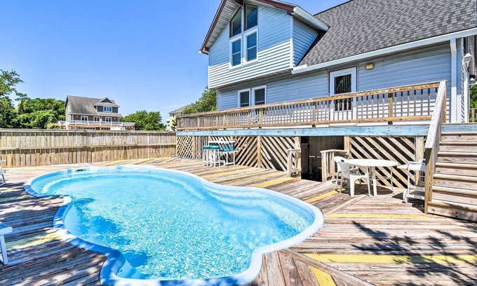 Sea Scape House | Kitty Hawk Coastal Escape w/ Updated Interior!