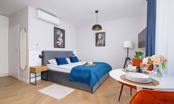 Kleparz Apartment | Krowoderska 40B | Modern Studio | AC