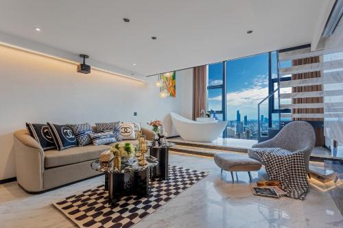 Kunming City Centre Apartment | Kunming Hotel High Sky View Apartment