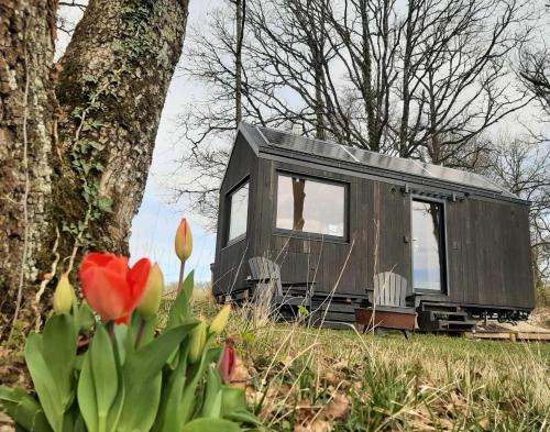 Loches-sur-Ource Ski Chalet | L'Envolée Ecolodge, tiny house au coeur des vignes