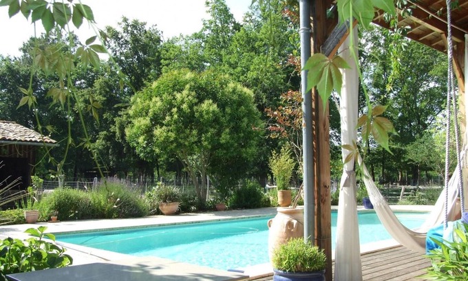 Le Teich House | L'oustaou Néou - Gîte de L'olivier