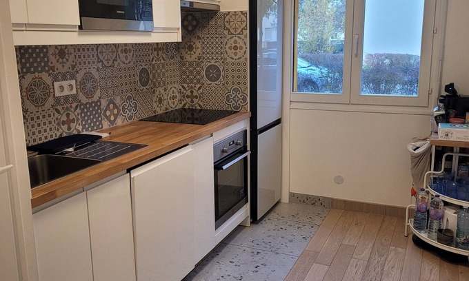 Koenigshoffen Est Apartment | L'Univers au blanc, beautiful 65m² apartment near the town center