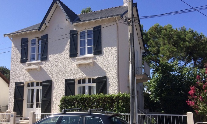 La Baule-Escoublac House | La Baule, villa 4-7 persons, 5 min av de Gaulle and 800 m beach