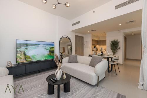 Dubai Apartment | La Brisa - Stylish 2BR Apartment at Dubai Hills with Pool Access By ĀYA Boutique