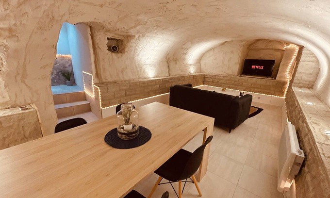 Renaison Apartment | La Cave aux Lumières ✨ Experience the Côte Roannaise ❤️