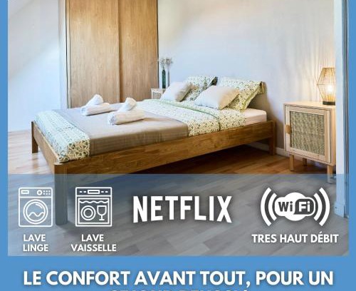 Ennevelin Apartment | La Halte Verte - Garden -Wifi - Near Lille