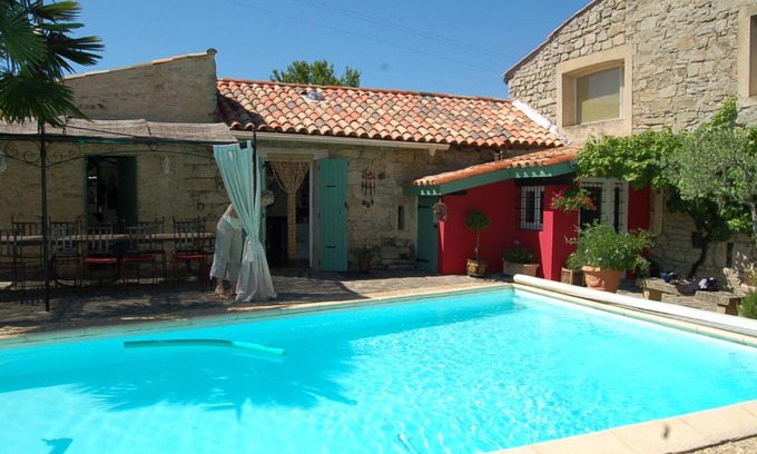 Courry Bed & Breakfast | La Picholine, chambre lavande