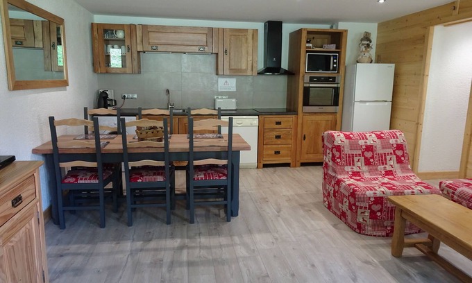 Bellentre Apartment | La Plagne, Les Coches: Apt 6/7 pers. spacious and comfortable