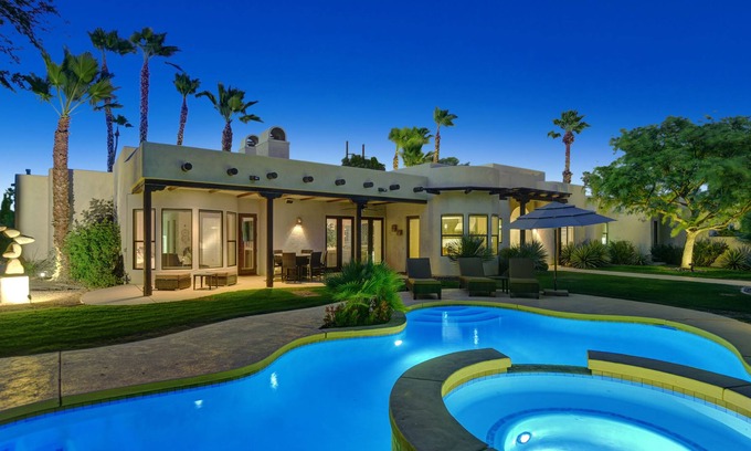 Palm Springs House | La Quinta Estate, 6 bedroom, Gym, Billiard, Ping Pong.