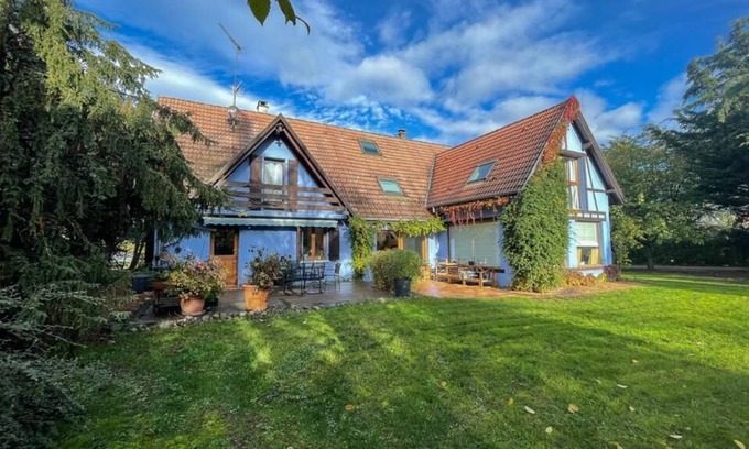 Ingersheim House | La Réserve, House for up to 14 people with large garden