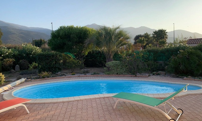 Laroque-des-Alberes Villa | LA Rocanya Villa Classée 4 Avec Chambres Climatisées Piscine Privée Sécurisée