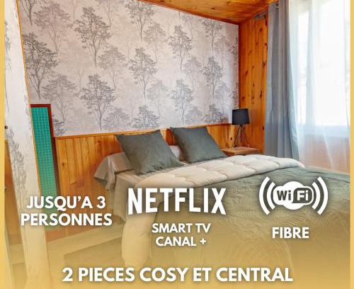 Bourbonne-les-Bains Apartment | La Rosée - 2 pièces central, 3 personnes