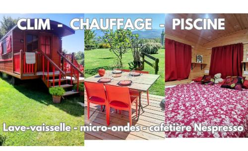 Villeneuve-de-Riviere House | La Roulotte du Cagire - 4 pers - Pyrénées