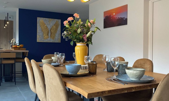 Baden Villa | La Villa du GOLFE On the edge of the Golf course, 5 minutes from the beaches and 15 minutes from Ile au Moines