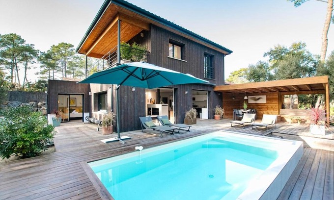 Les Estagnots Villa | La Villa Nature Canopée du Lac