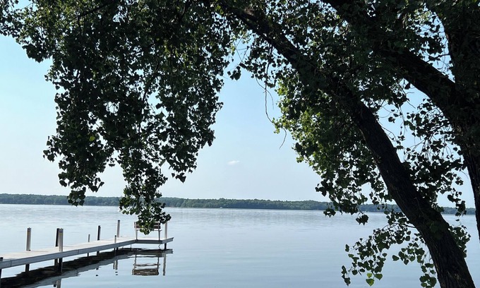 Detroit Lakes Cabin | Lake Sallie Cabin Sandy Beach Spectacular Sunsets