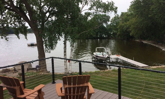 Black Wolf House | Lake Winnebago Waterfront Private Resort/Home