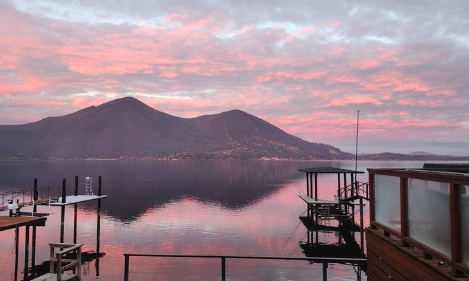 Clearlake House | Lakefront Home with Amazing Views, Private Dock, Kayaks, Gameroom