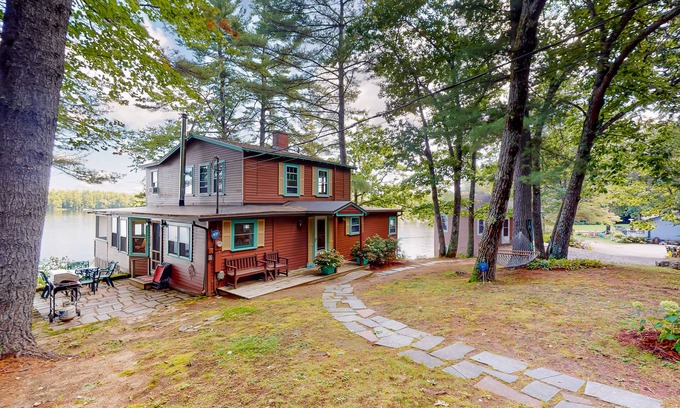 Naples House | Lakefront home with beach, stunning view, 2 docks, kayaks, SUP - dog-friendly