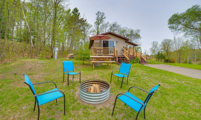 Townsend House | Lakefront Wisconsin Home w/Boat Dock & Fire Pit!