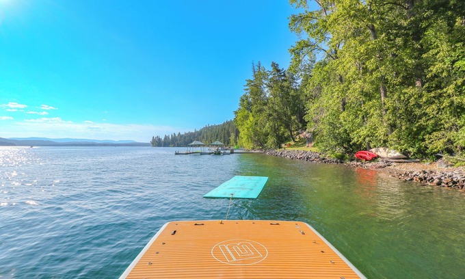Whitefish House | Lakeside Whitefish Cottage w/Private Hot Tub!