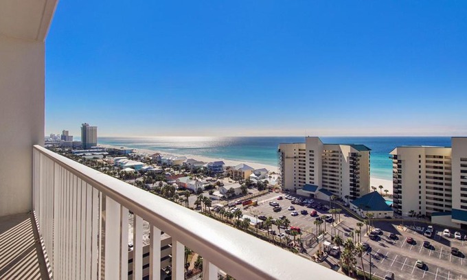 Panama City Beach House | Laketown Wharf #1319 by Nautical Properties