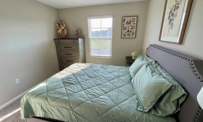 Haines City House | Lakeview Oasis w/Game Room, Screened Patio & Playground Across the Street