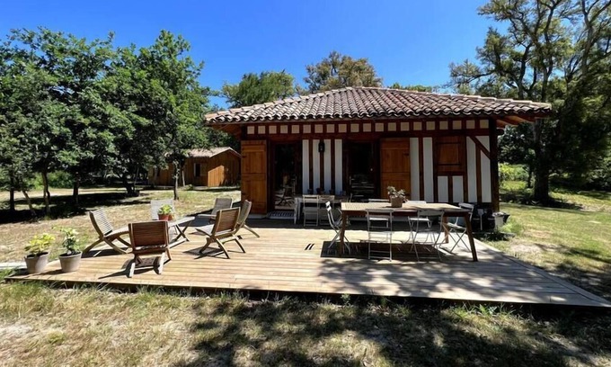 Linxe House | Landes cocoon with outbuilding and swimming pool