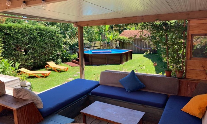 Soustons House | Landes style House, Soustons, 4 bedrooms and 2 bathroom, pool.