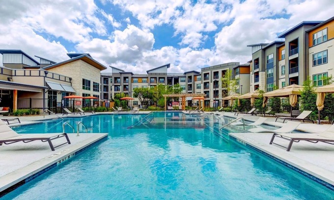 Wetmore Apartment | Landing | Chic 1BD, Game Room, Courtyard