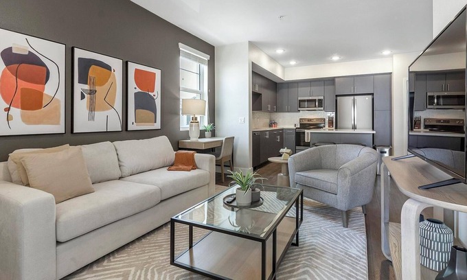 Woodburn Apartment | Landing | Chic Studio, Pool, Gym