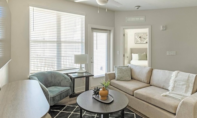 Belle Mina Apartment | Landing | Modern 2BD, Courtyard, Yoga Studio