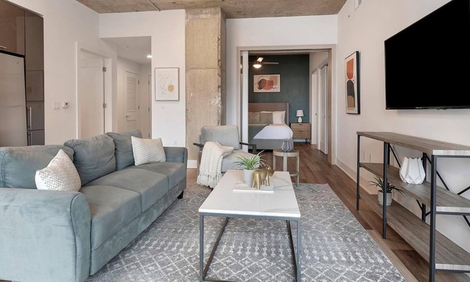 Baileys Crossroads Apartment | Landing | Modern 2BD, Game Room, Gym