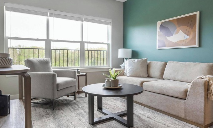 Edwardsville Apartment | Landing | Stunning 1BD, Game Room, Gym