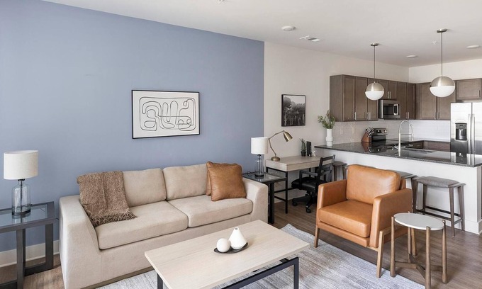 Madison Apartment | Landing | Stylish 1BD, Pool, Clubhouse