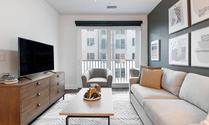 Central Business District Apartment | Landing | Stylish 1BD, Rooftop Lounge, Gym