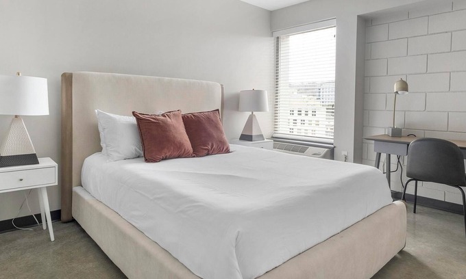 Five Points South Apartment | Landing | Stylish 1BD, Courtyard, Gym