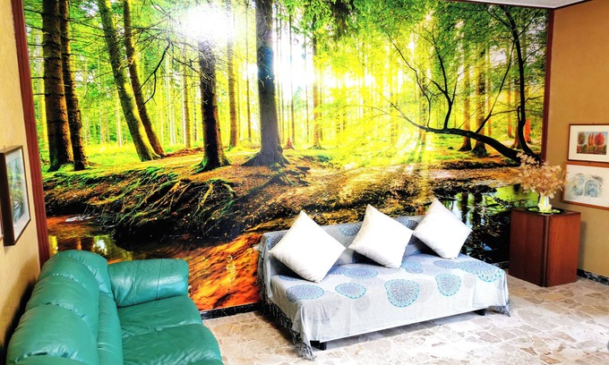 Leggiuno Apartment | Large apartment near the lake and beach with mountain views in the greenery