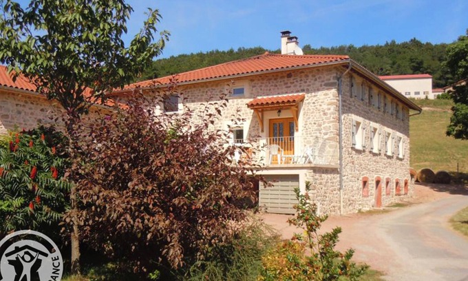 Chirassimont Cottage | Large cottage with fireplace, pets allowed, perfect for families between Lyon and Roanne