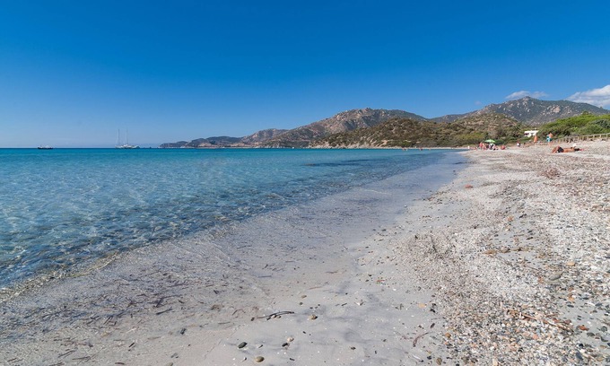 Campulongu Villa | Large, detached villa directly on the dream beach of Villasimius