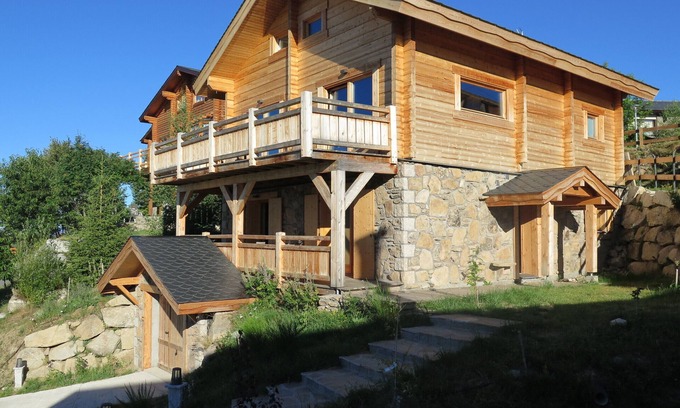 Font-Romeu-Odeillo-Via Ski Chalet | LARGE FINNISH CHALET MAGNIFICENT VIEWS OF THE PYRENEES