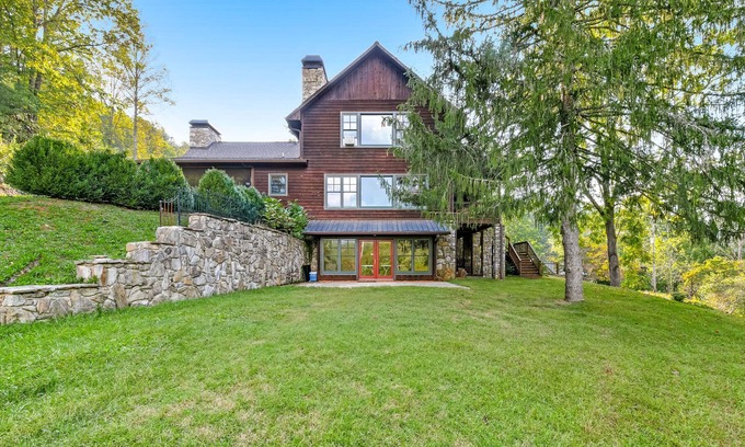 Whittier House | Large home with river access, fireplace & covered porch - nearby fishing