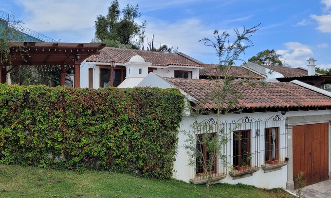 San Juan del Obispo House | Large house in Antigua Guatemala with pergola