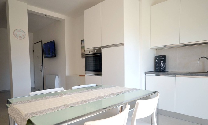 Lido delle Nazioni Apartment | Large new apartment with terrace on the first floor with lift.