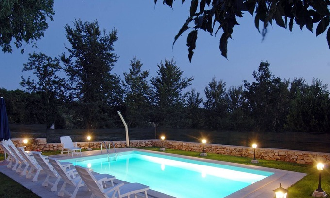 Strpacici Villa | Large stone house with garden, private pool