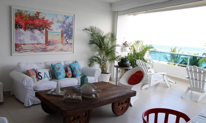 Juan Dolio - El Pueblo Apartment | Las Olas 2BR 6PAX 3Bds HugeTerrace